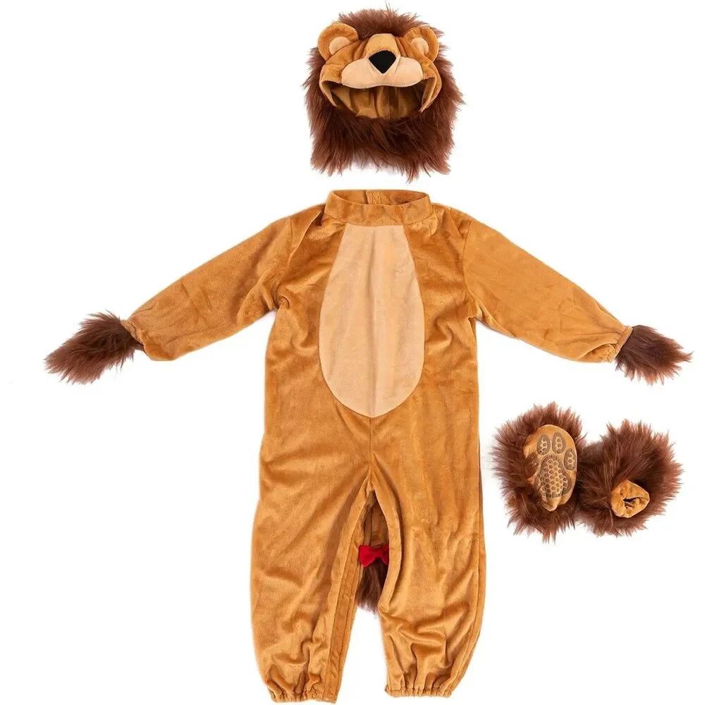 🦁 Spooktacular Creations Toddler Lion Halloween Costume Set Size 3T